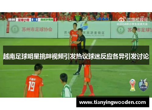 越南足球明星挑衅视频引发热议球迷反应各异引发讨论